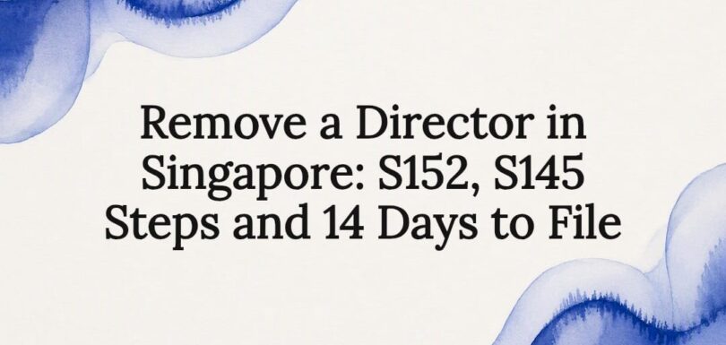 Singapore director removal article title card