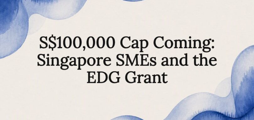 Sparse watercolor EDG grant title card