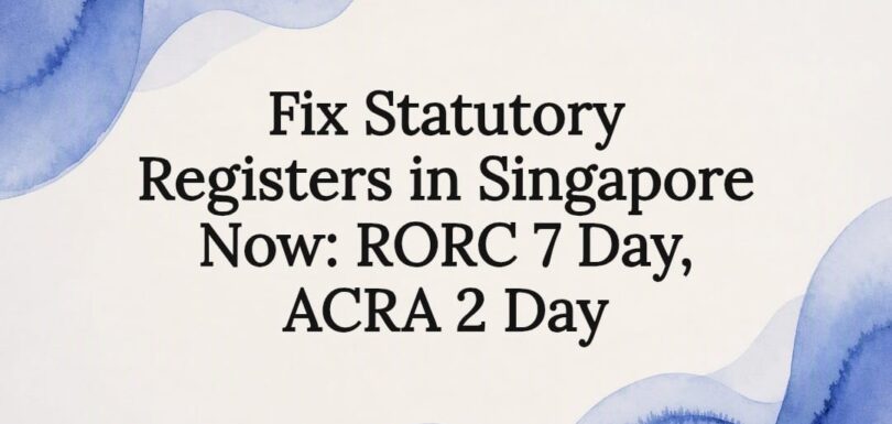 Watercolor title card for Singapore compliance
