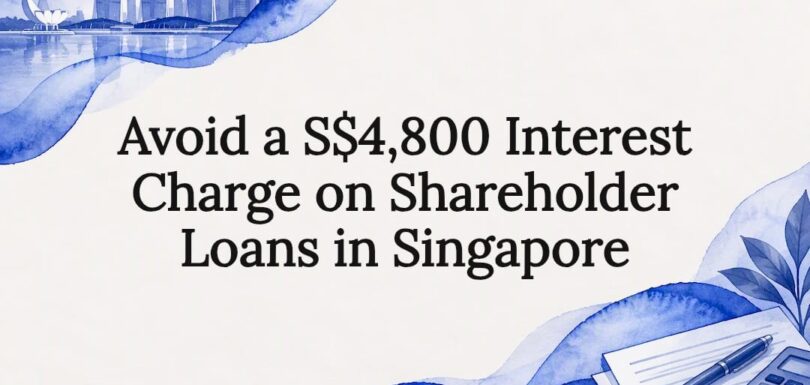 Decorative shareholder loan article title card
