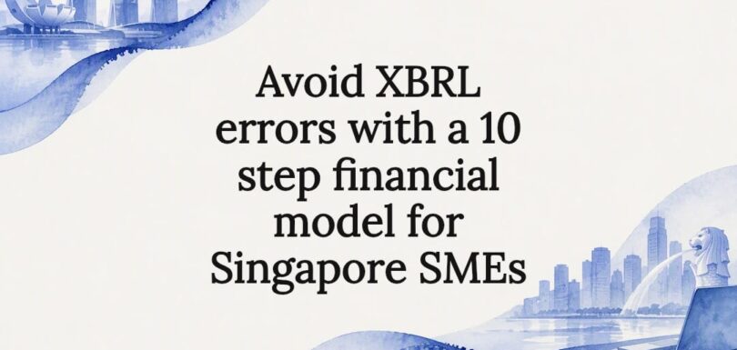 Decorative Singapore SME finance title card