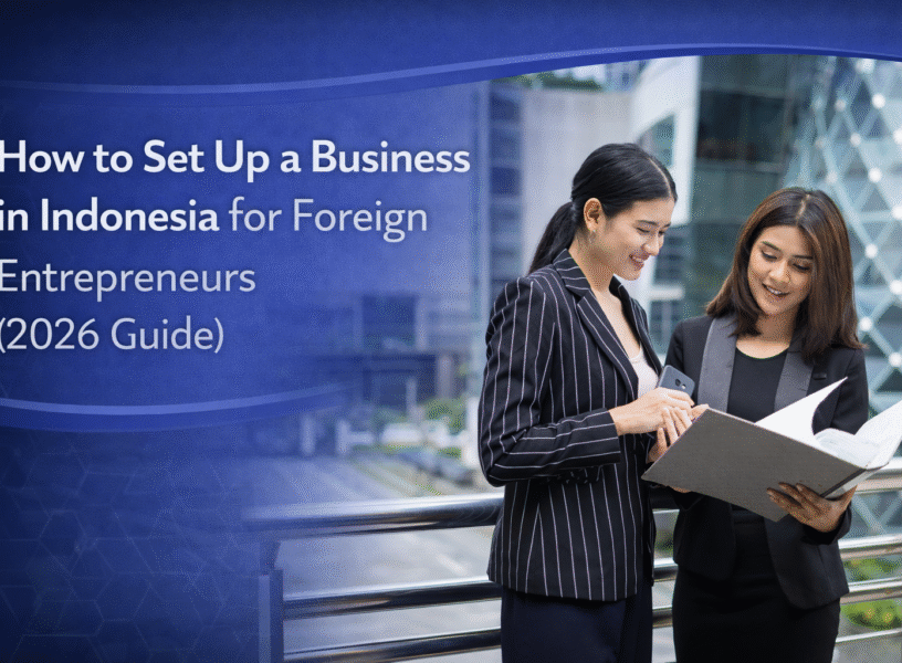 How to Set Up a Business in Indonesia for Foreign Entrepreneurs (2026 Guide)