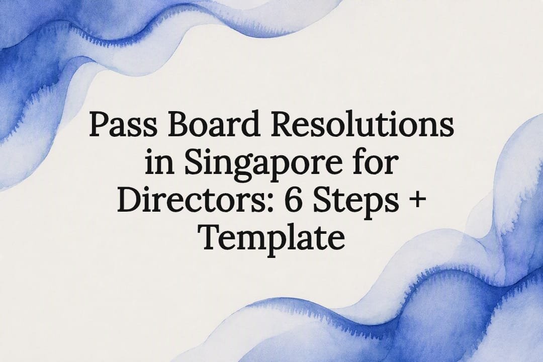 Decorative board resolution title card
