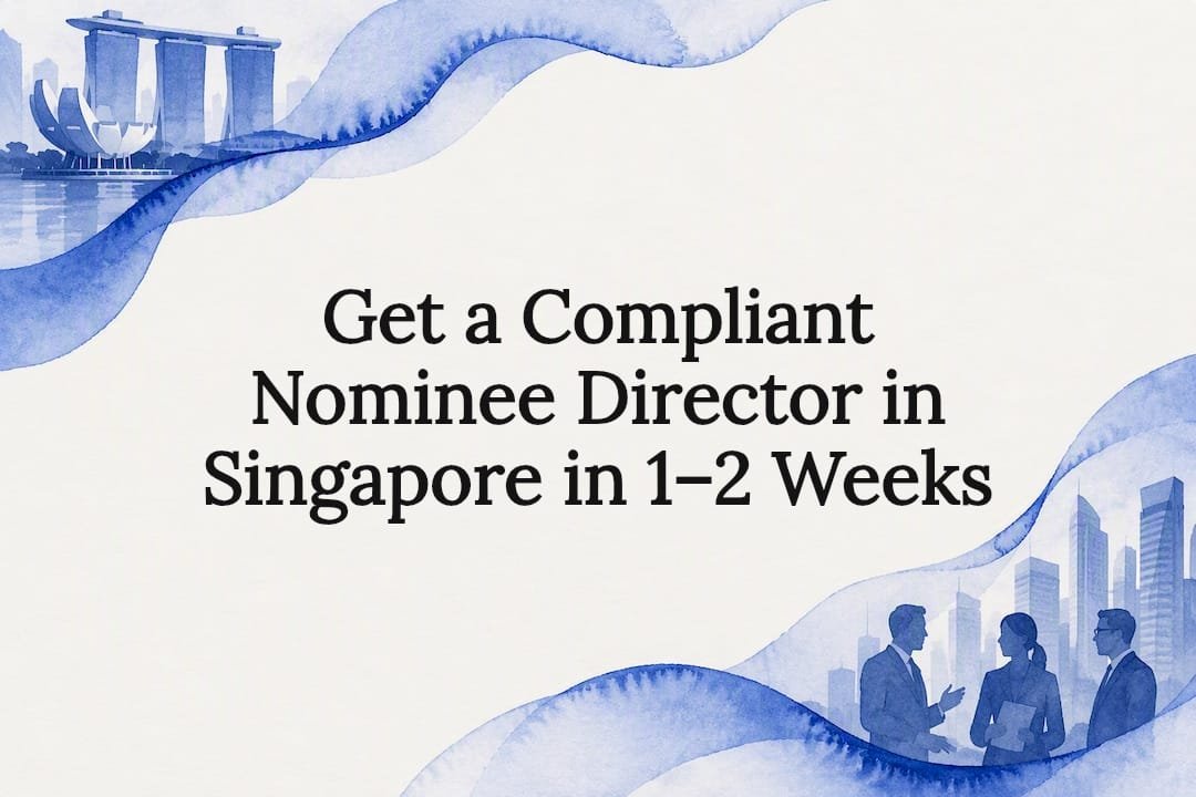Singapore business compliance title card