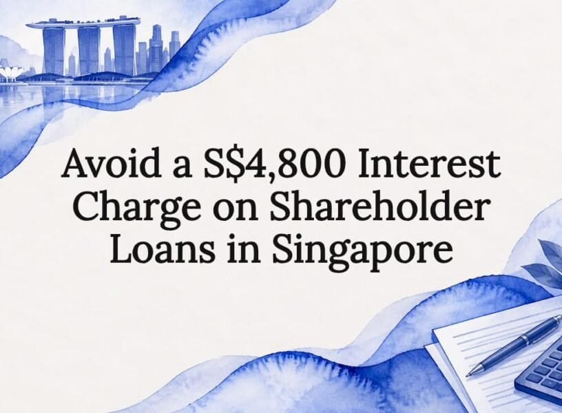 Decorative shareholder loan article title card