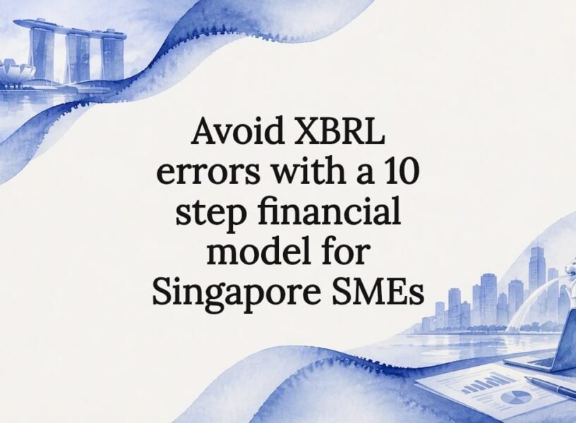 Decorative Singapore SME finance title card