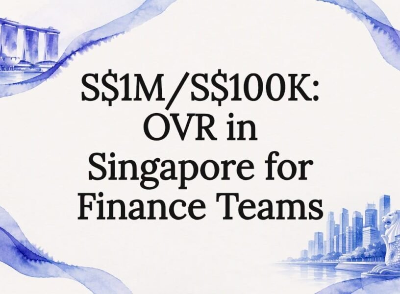 Watercolor title card for Singapore OVR article