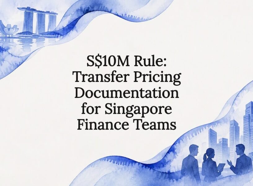 Decorative transfer pricing title card