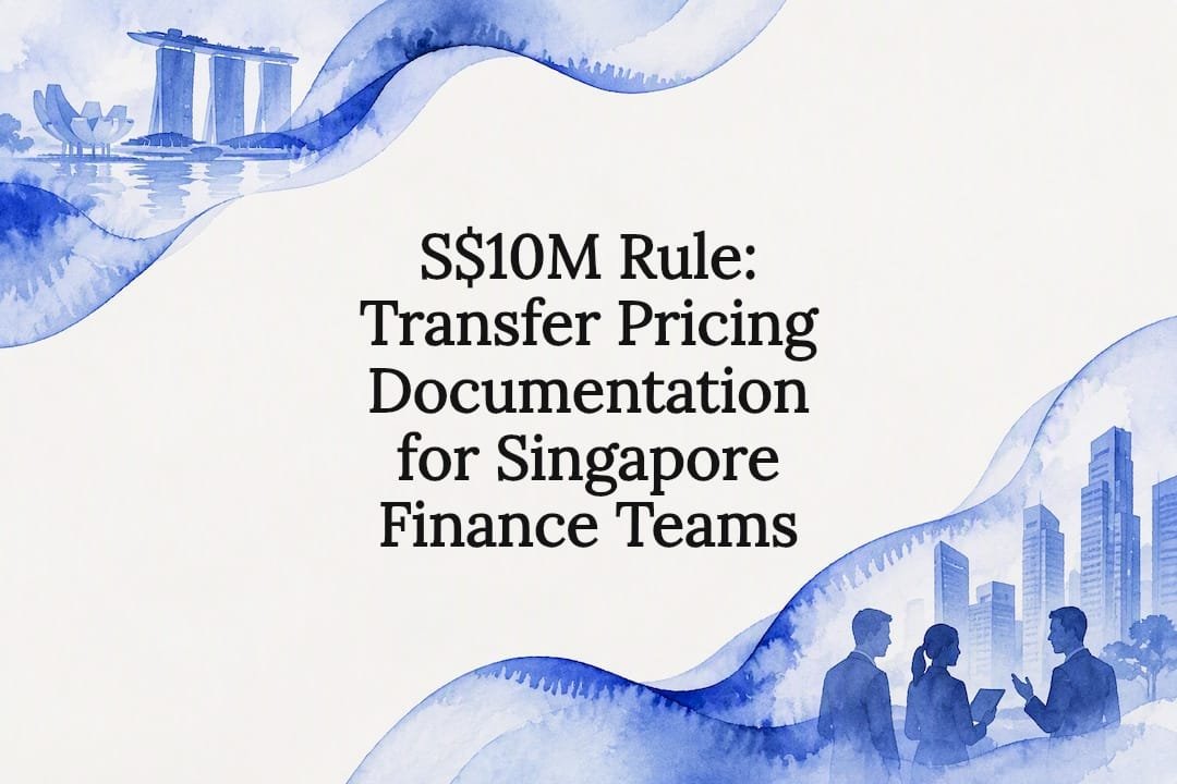 Decorative transfer pricing title card