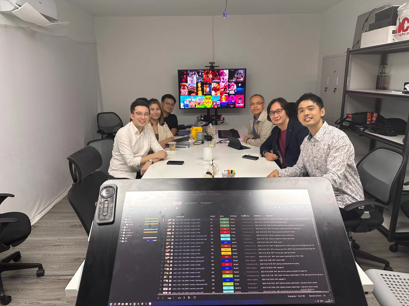 Stereoimage studio meeting with local partners